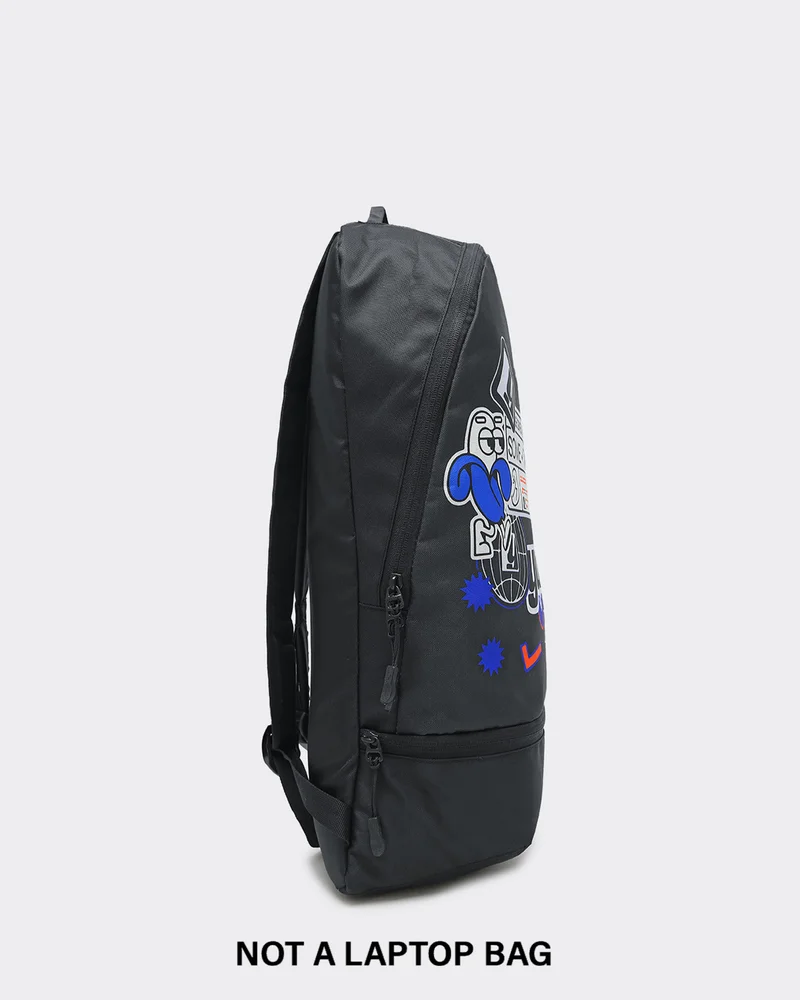 bewakoof Unisex Black Give Me Some Time Printed Small Backpack